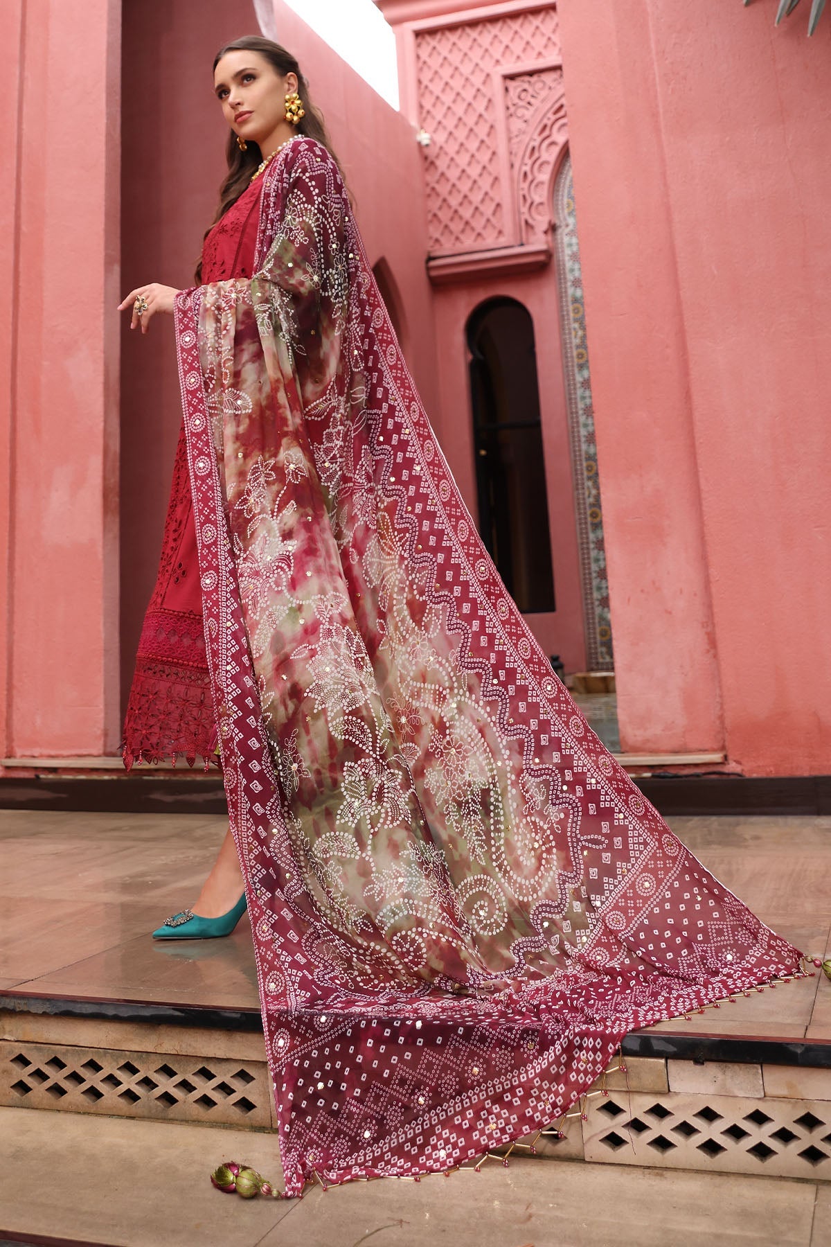 Nureh | Bazaar Lawn 25 | NE-109 by Maria Faisal - Registered Vendor of : Nureh - type : Ladies Clothes - 100% original wedding dresses
