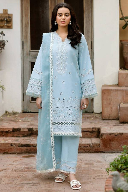 Farasha | Summer Weaves Embroidered Lawn | Sky Haze by Maria Faisal - Registered Vendor of : Farasha - type : Ladies Clothes - 100% original wedding dresses
