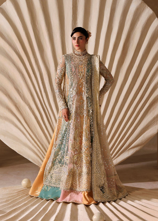 Sardinia | Bridal Edit 26 | SORENA - Bridal Dress - available at Maria Faisal in UK and USA.