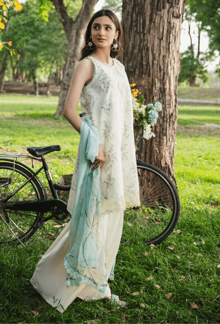 Hum Dum | Summer Breeze 25 | D09 by Maria Faisal - Registered Vendor of : Hum Dum - type : Ladies Clothes - 100% original wedding dresses