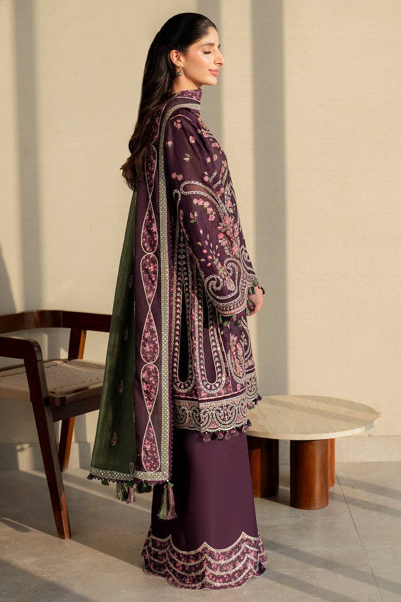 Jazmin | Shahkaar Luxury Lawn 25 | SL25-D6 by Maria Faisal - Registered Vendor of : Jazmin - type : Ladies Clothes - 100% original wedding dresses