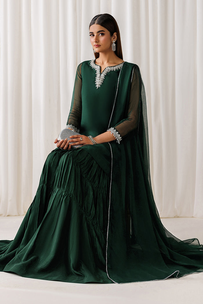 Baroque  | Luxury Pret 26 | EN-1291 - Luxury Dress - available at Maria Faisal in UK and USA.