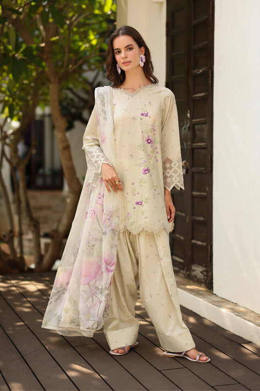 Iznik | lawn 26 | UE-498 - Dress - available at Maria Faisal in UK and USA.