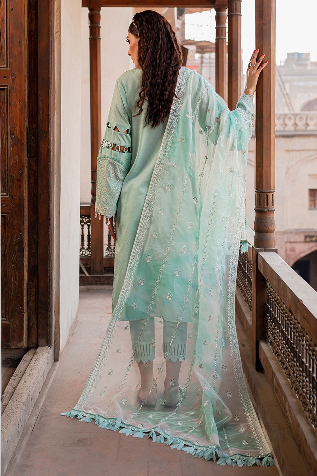 Nureh | Lawn Jacquard | NS-77 - Ladies Clothes 