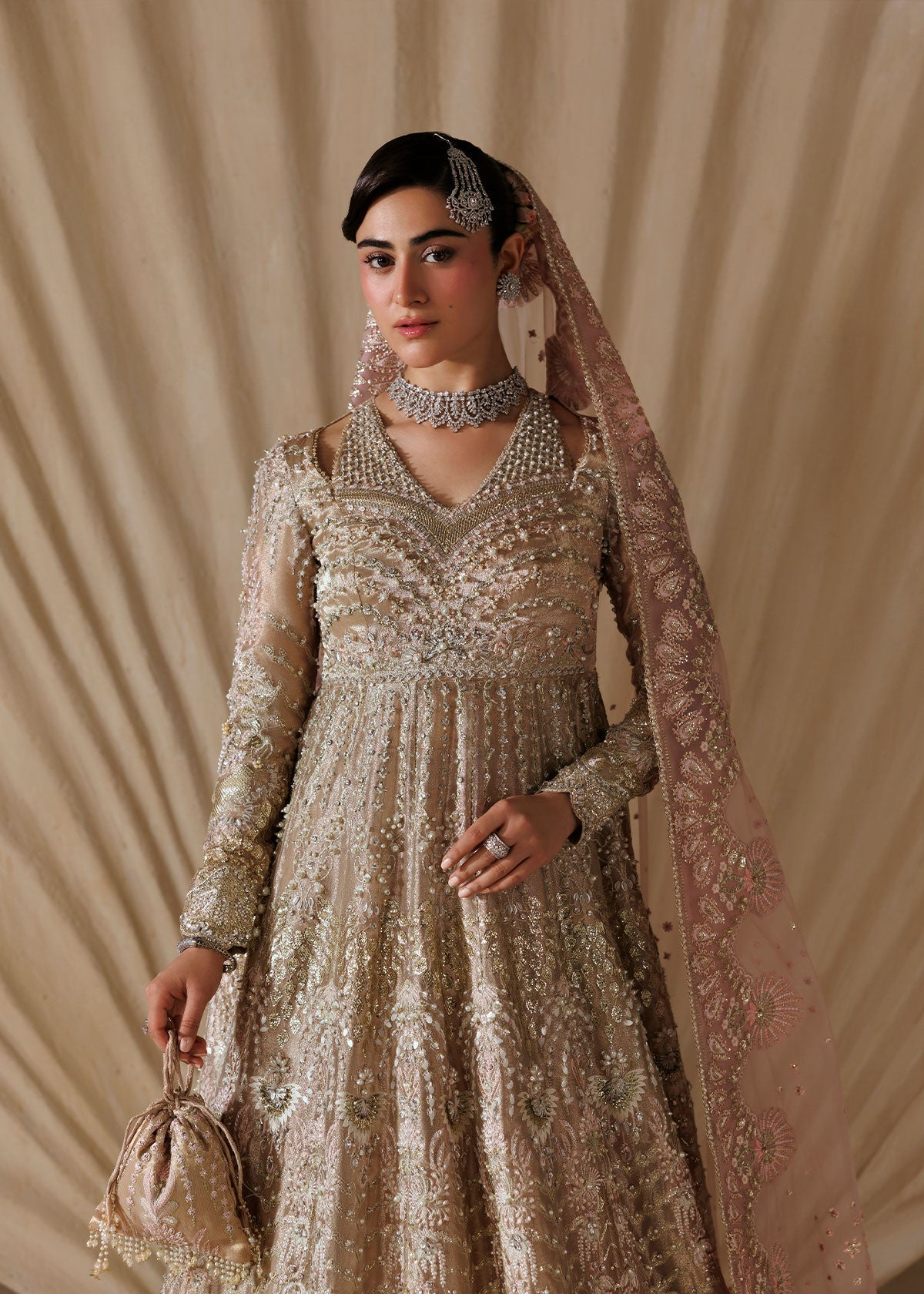 Sardinia | Bridal Edit 26 | ELYSIA - Bridal Dress - available at Maria Faisal in UK and USA.
