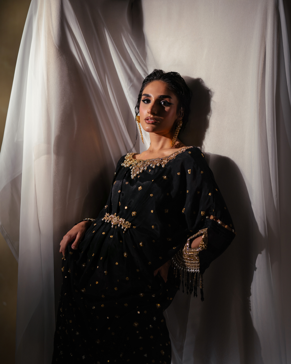 Vasal | Zyra Luxe Pret 26 | Black Orchid - Ladies Clothes - Maria Faisal