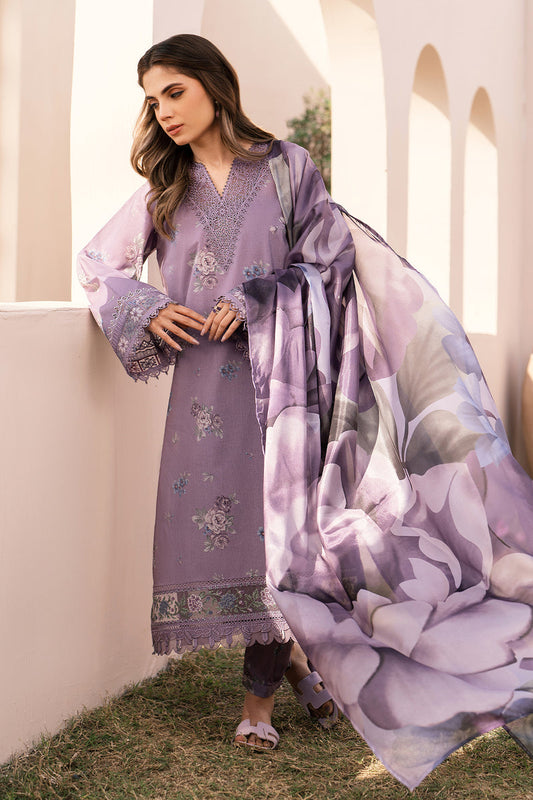 Baroque | Luxury Pret 24 | LAWN UF-600 - Designer Dress with Intricate embroidery and embellishments. Shop elegent wedding dress at Maria Faisal.