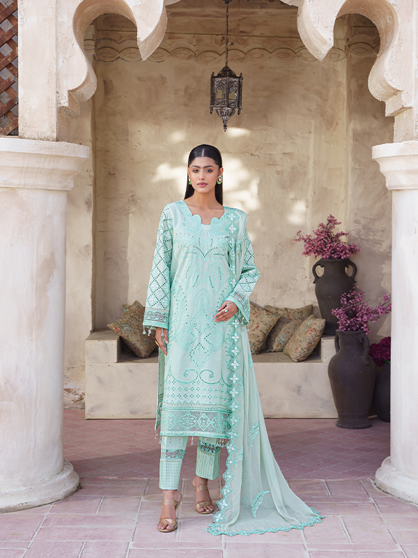Zebtan | Zeenat Luxury Lawn Eid Collection | ZL 03 - Maria Faisal