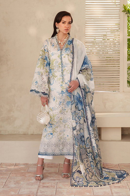Baroque | Luxury Pret Summer | UF-4401 - Luxury Dress - available at Maria Faisal in UK and USA.