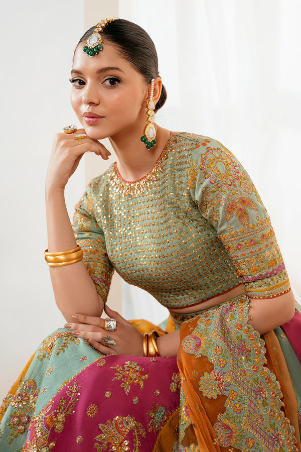 Baroque | Formal Collection | UF-4036 - Ladies Clothes - Maria Faisal