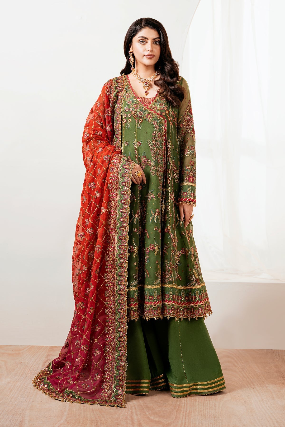 Baroque | Formal Collection | UF-4037 - Ladies Clothes - Maria Faisal
