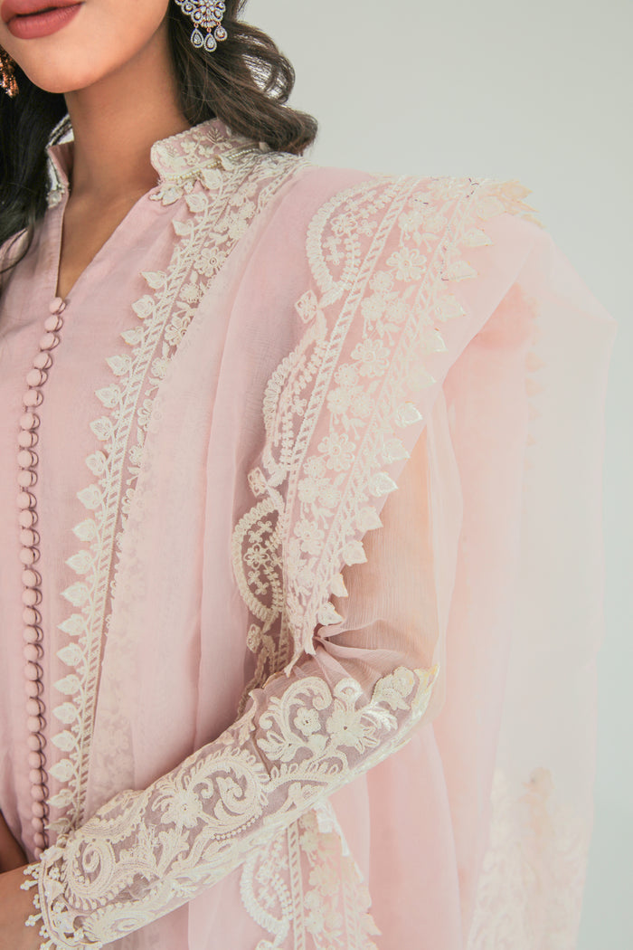 Baroque  | Luxury Pret 26 | PR-685 - Luxury Dress - available at Maria Faisal in UK and USA.