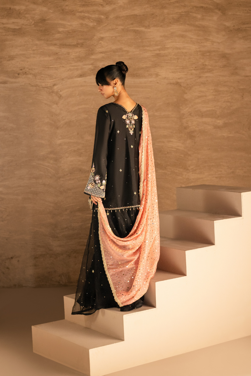 Sana Abbas | Zalea Formals | MYSHA - Formal Dress - available at Maria Faisal in UK and USA.