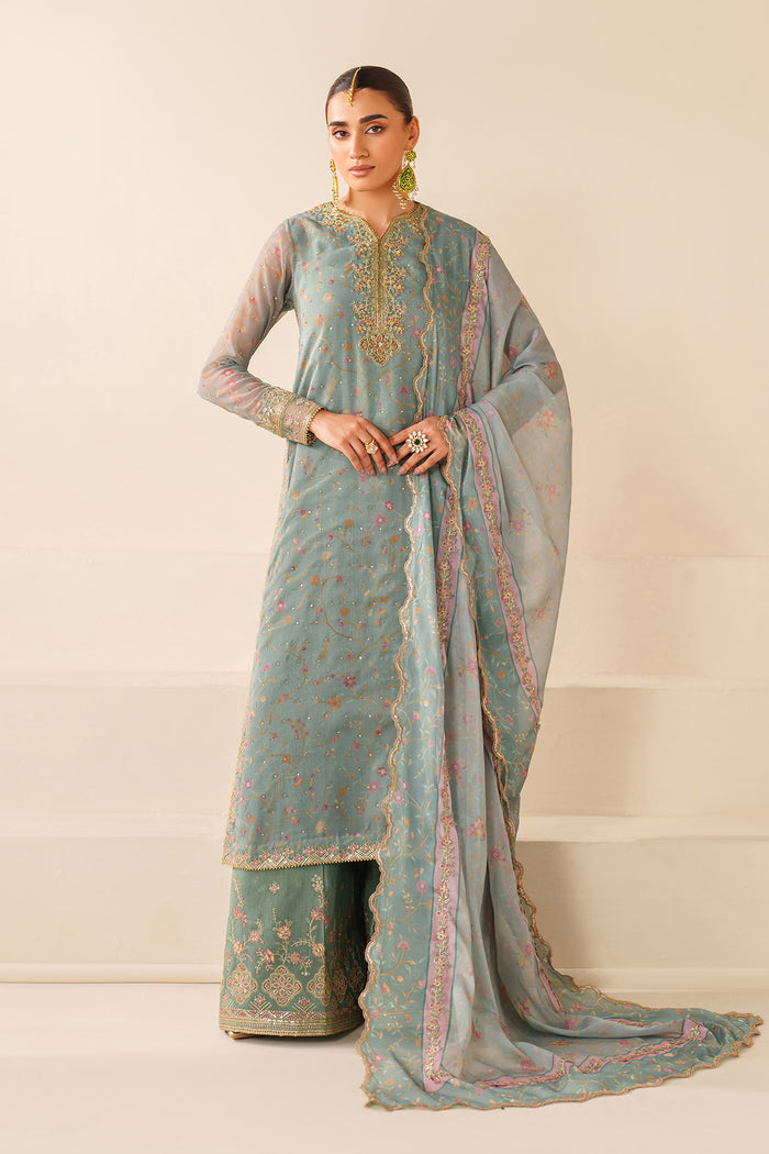 Baroque | Luxury Pret Formals | UF-4278 - Formal Dress - available at Maria Faisal in UK and USA.