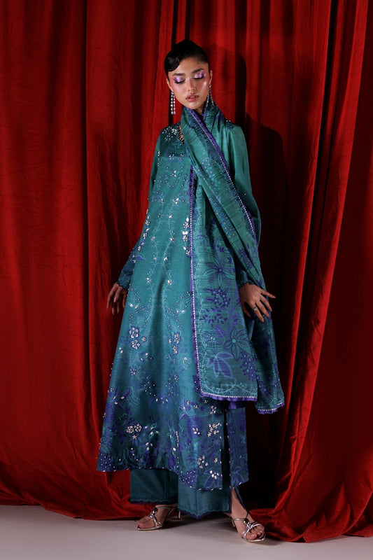 Rangrasiya | Luxe Silk 26 | Lumeire - Luxury Dress - available at Maria Faisal in UK and USA.