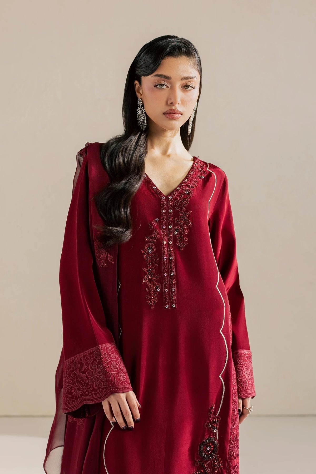 Vanya | Meraki Formals | FF-89 - Formal Dress - available at Maria Faisal in UK and USA.