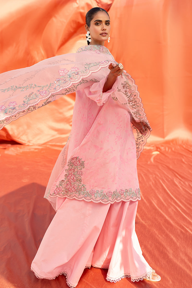 Cross Stitch | Eid Lawn 24 | CLUSTER GLOW - Designer Dress with Intricate embroidery and embellishments. Shop elegent wedding dress at Maria Faisal.