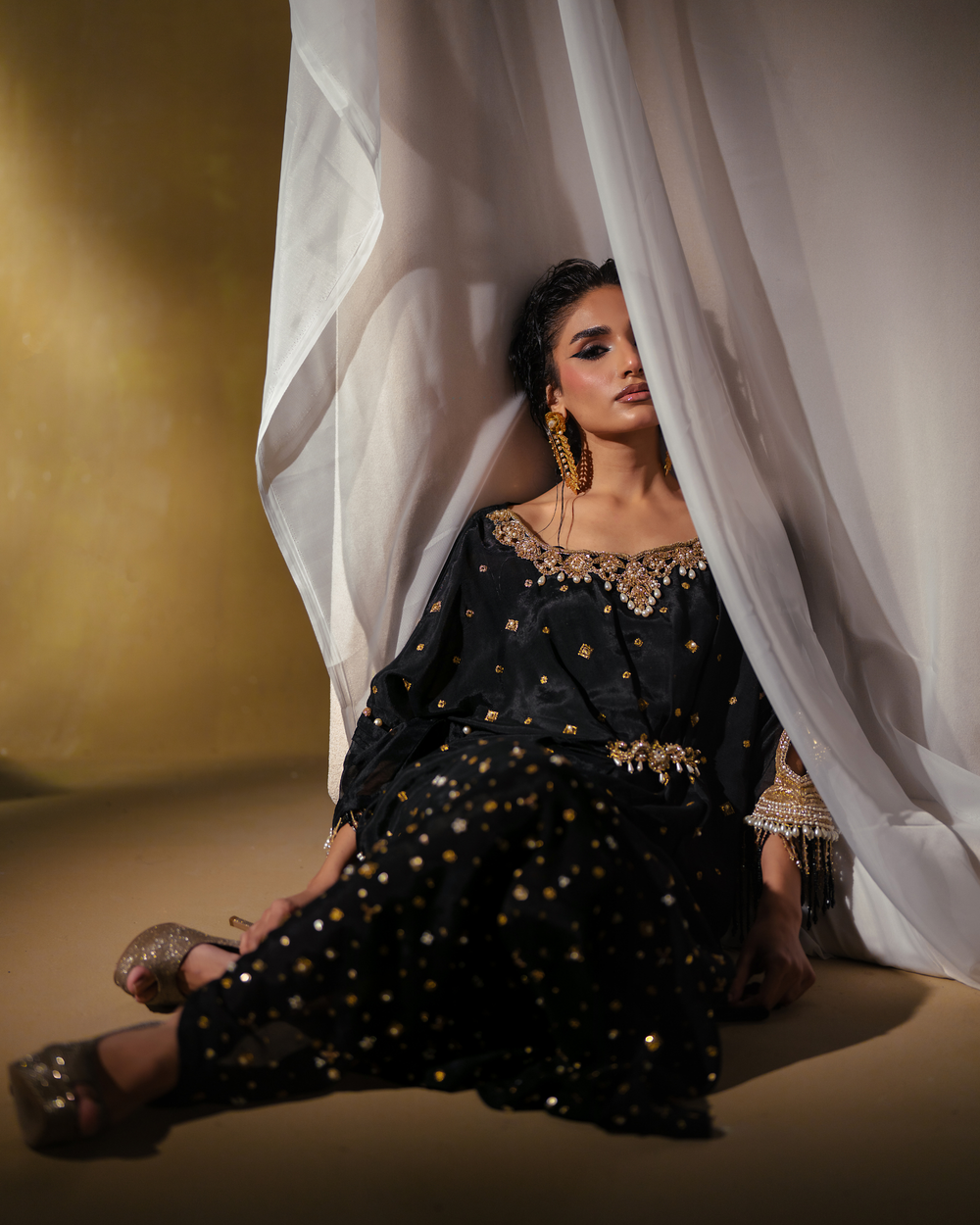Vasal | Zyra Luxe Pret 26 | Black Orchid - Ladies Clothes - Maria Faisal