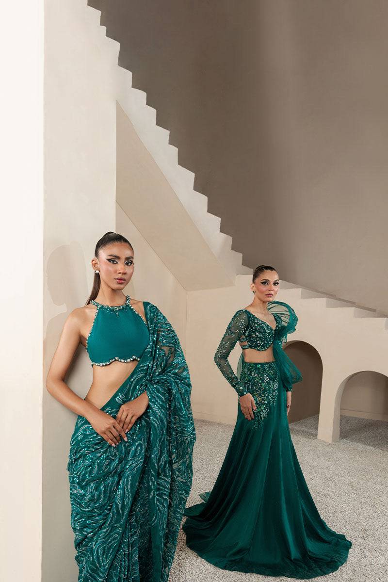 Khakaa | Serie Luxuriante 25 | Meraki Mystique - Ladies Clothes - Maria Faisal