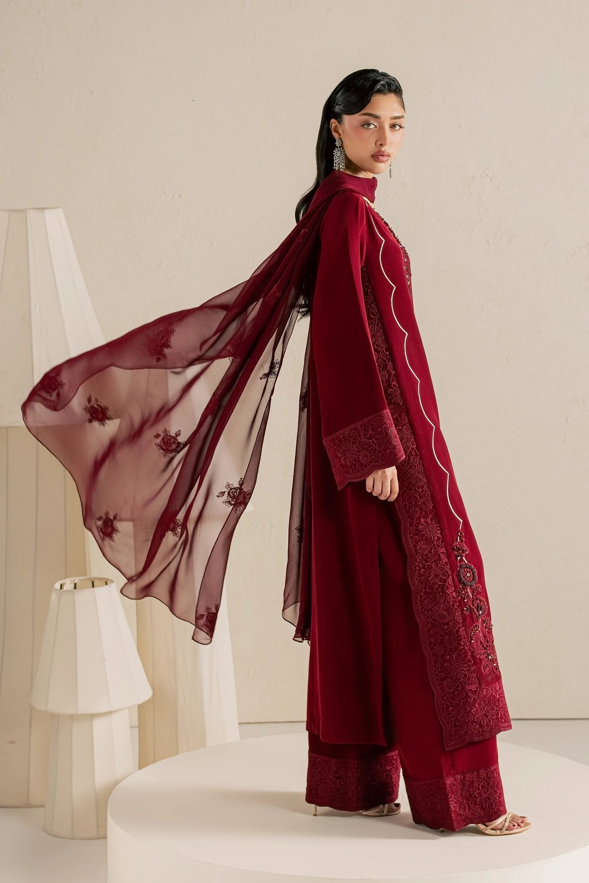 Vanya | Meraki Formals | FF-89 - Formal Dress - available at Maria Faisal in UK and USA.