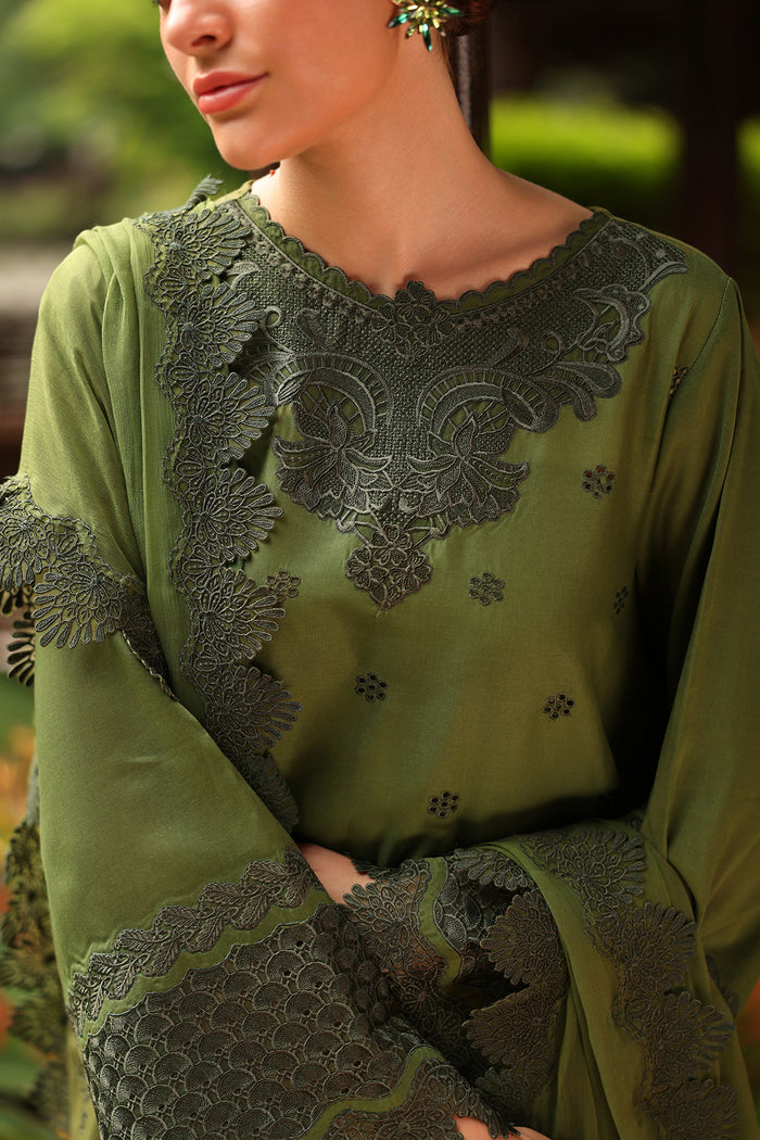 Baroque | Luxury Pret Summer | UF-4258 - Luxury Dress - available at Maria Faisal in UK and USA.