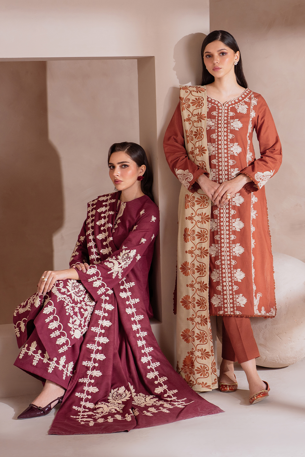 Iznik | Exclusive Winter | UE-368 - Ladies Clothes - Maria Faisal
