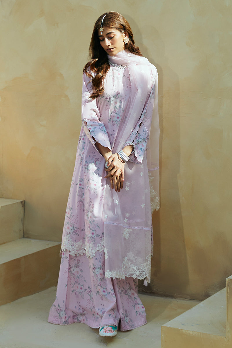 Cross Stitch | Premium Lawn 24 | SHADOW BERRY - Ladies Clothes - Maria Faisal