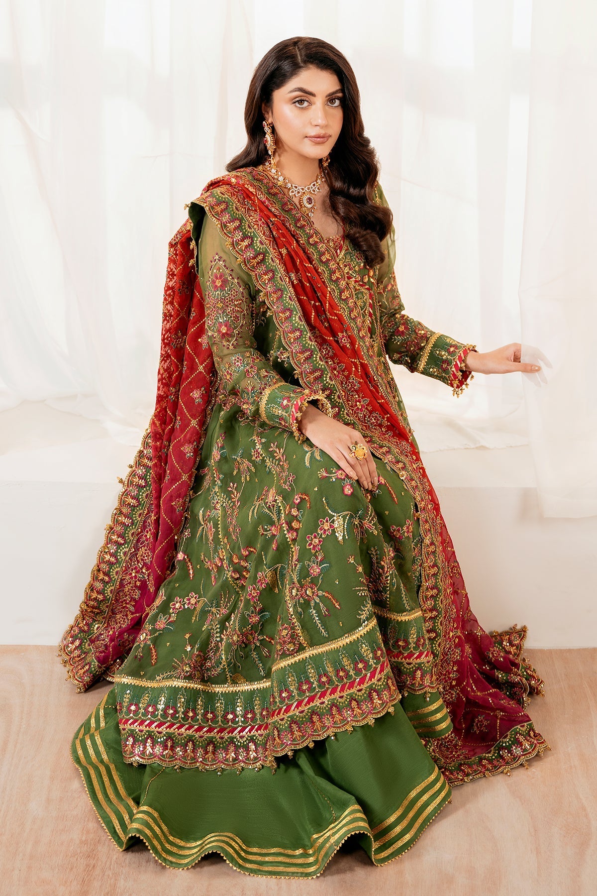 Baroque | Formal Collection | UF-4037 - Ladies Clothes - Maria Faisal