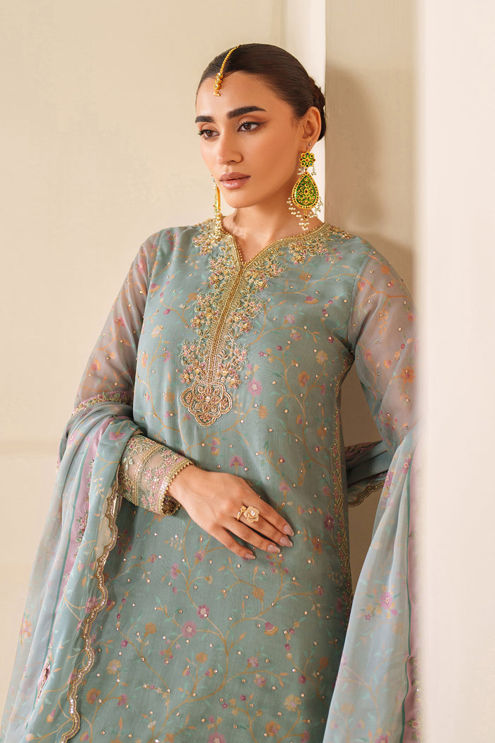 Baroque | Luxury Pret Formals | UF-4278 - Formal Dress - available at Maria Faisal in UK and USA.