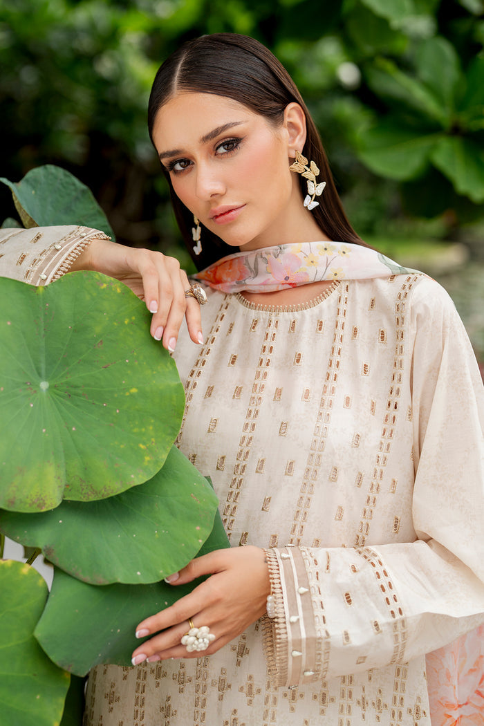 Baroque | Luxury Pret Summer | UF-4274 - Luxury Dress - available at Maria Faisal in UK and USA.