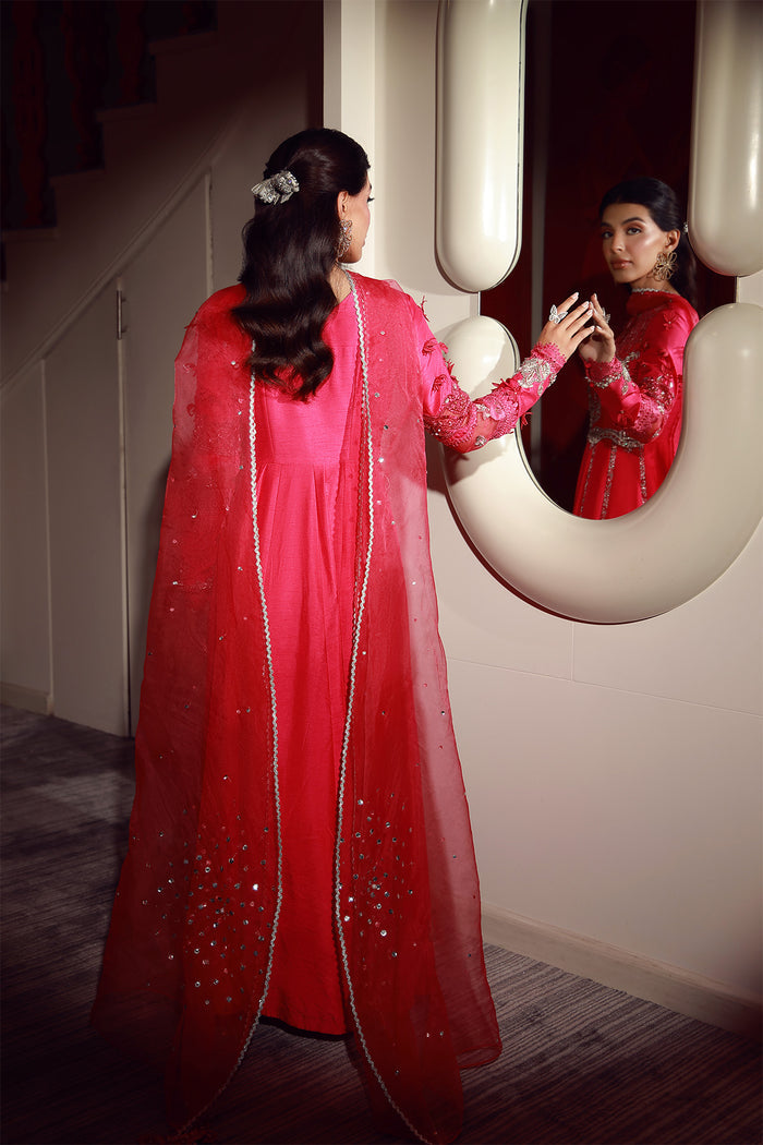 Mysie | Festive 26 | Sheiza - Luxury Dress - available at Maria Faisal in UK and USA.