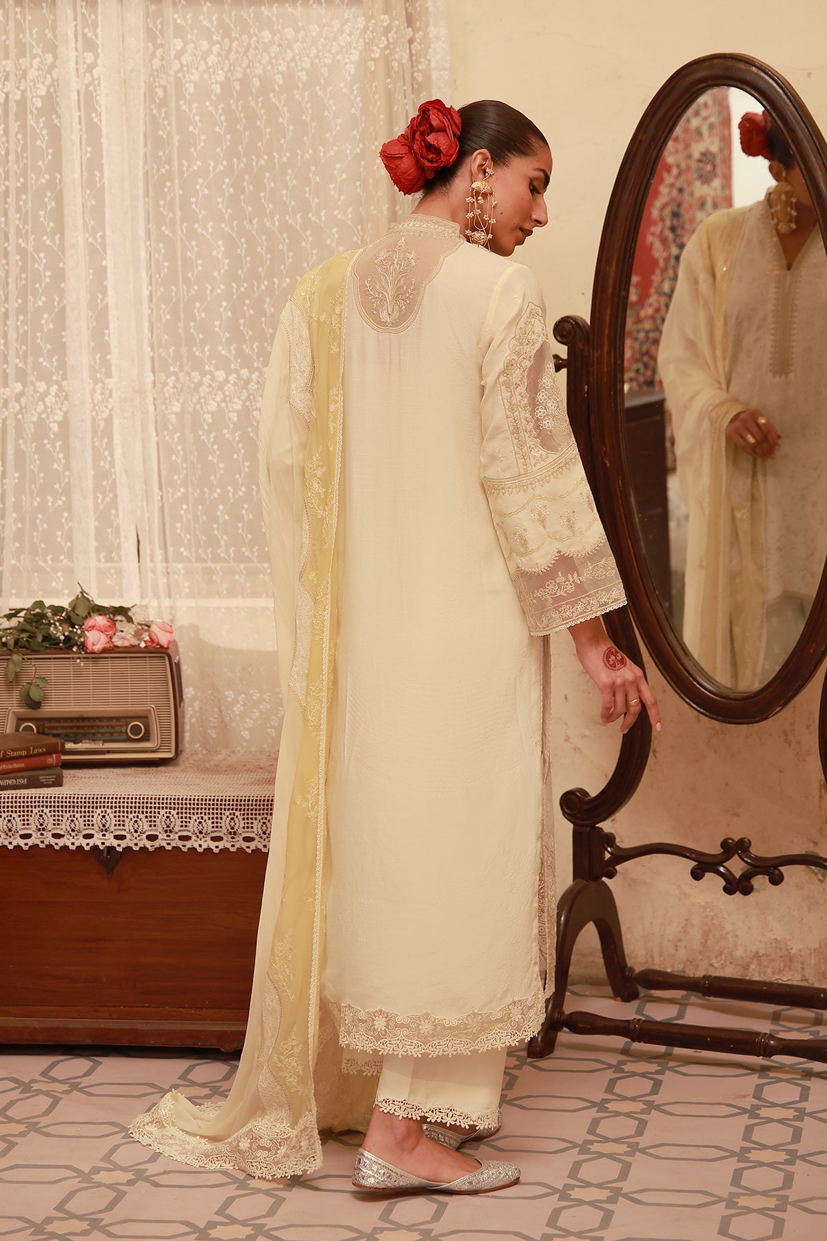 Sahar | Festive Edit 26 |Sunlit Serai - Luxury Dress - available at Maria Faisal in UK and USA.