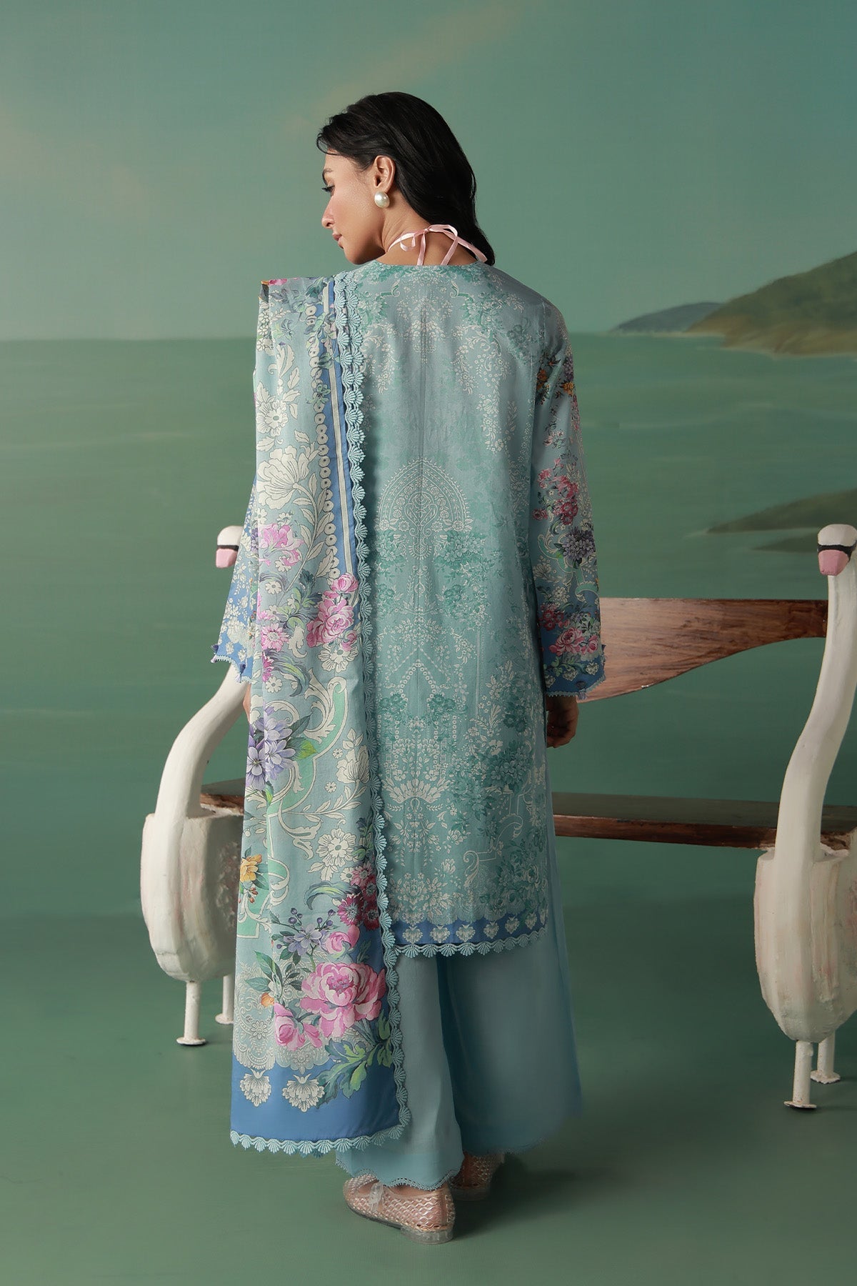 Sahar | Zyra Fall 26 |Aurevia - Luxury Dress - available at Maria Faisal in UK and USA.