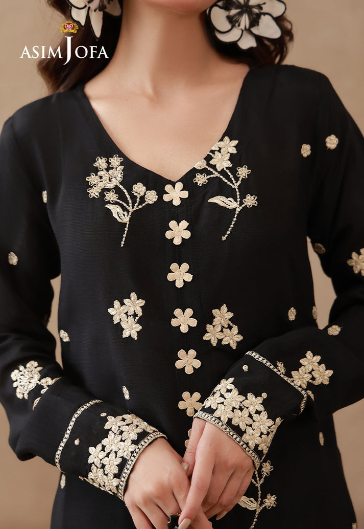 Asim Jofa | Eid Festive Pret | AJPB-325 - Casual Dress - available at Maria Faisal in UK and USA.