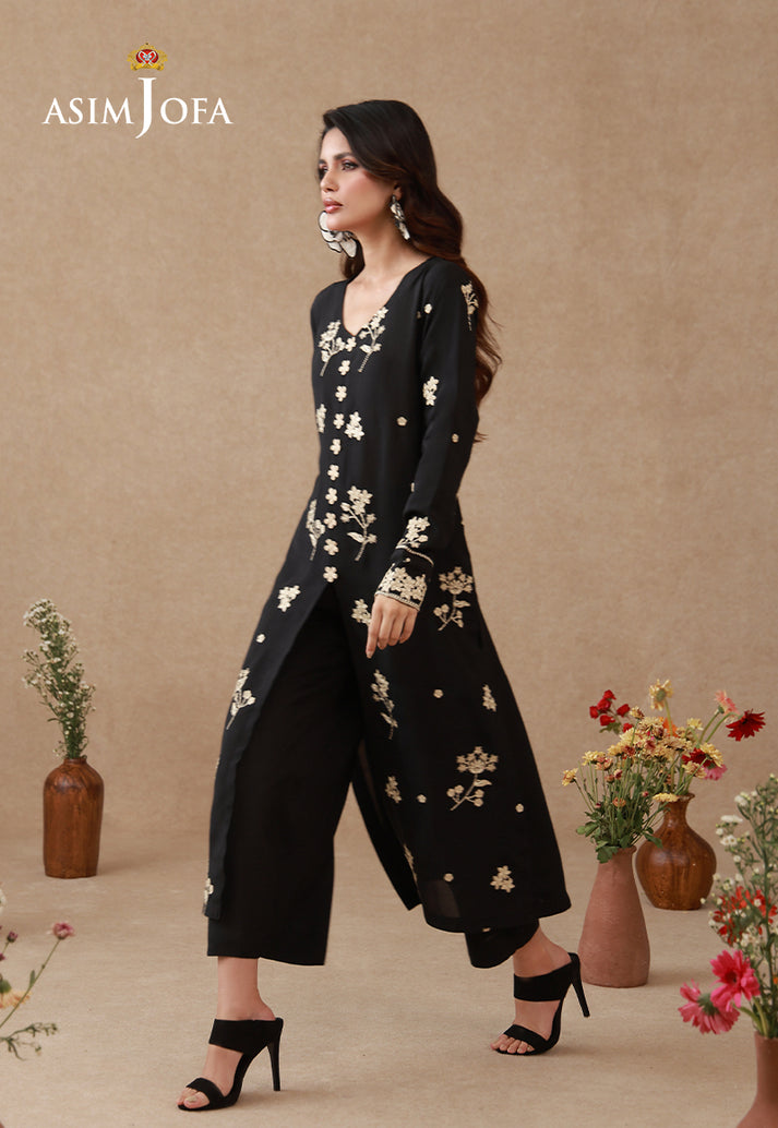 Asim Jofa | Eid Festive Pret | AJPB-325 - Casual Dress - available at Maria Faisal in UK and USA.