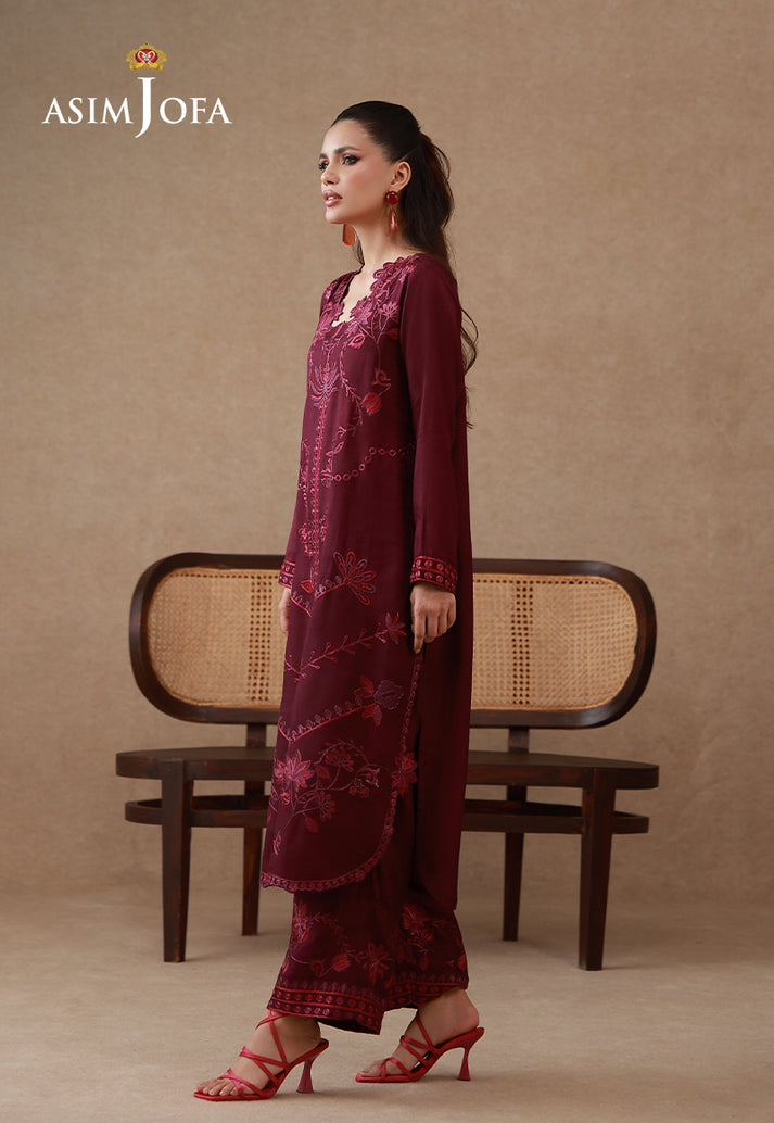 Asim Jofa | Eid Festive Pret | AJPB-326 - Casual Dress - available at Maria Faisal in UK and USA.
