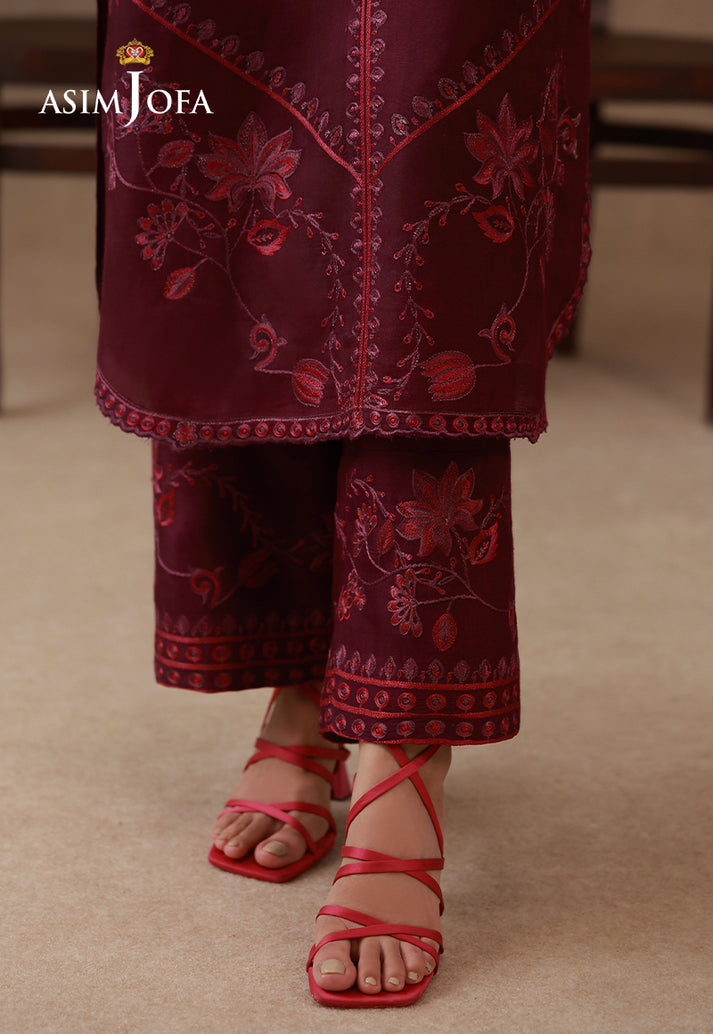 Asim Jofa | Eid Festive Pret | AJPB-326 - Casual Dress - available at Maria Faisal in UK and USA.