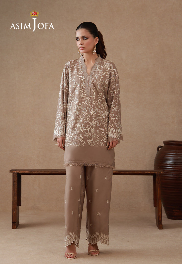 Asim Jofa | Eid Festive Pret | AJPB-328 - Casual Dress - available at Maria Faisal in UK and USA.