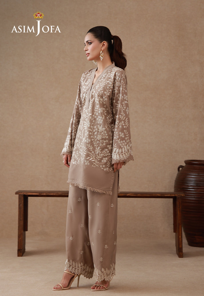 Asim Jofa | Eid Festive Pret | AJPB-328 - Casual Dress - available at Maria Faisal in UK and USA.