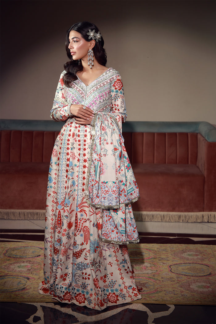 Mysie | Festive 26 | Alira - Luxury Dress - available at Maria Faisal in UK and USA.