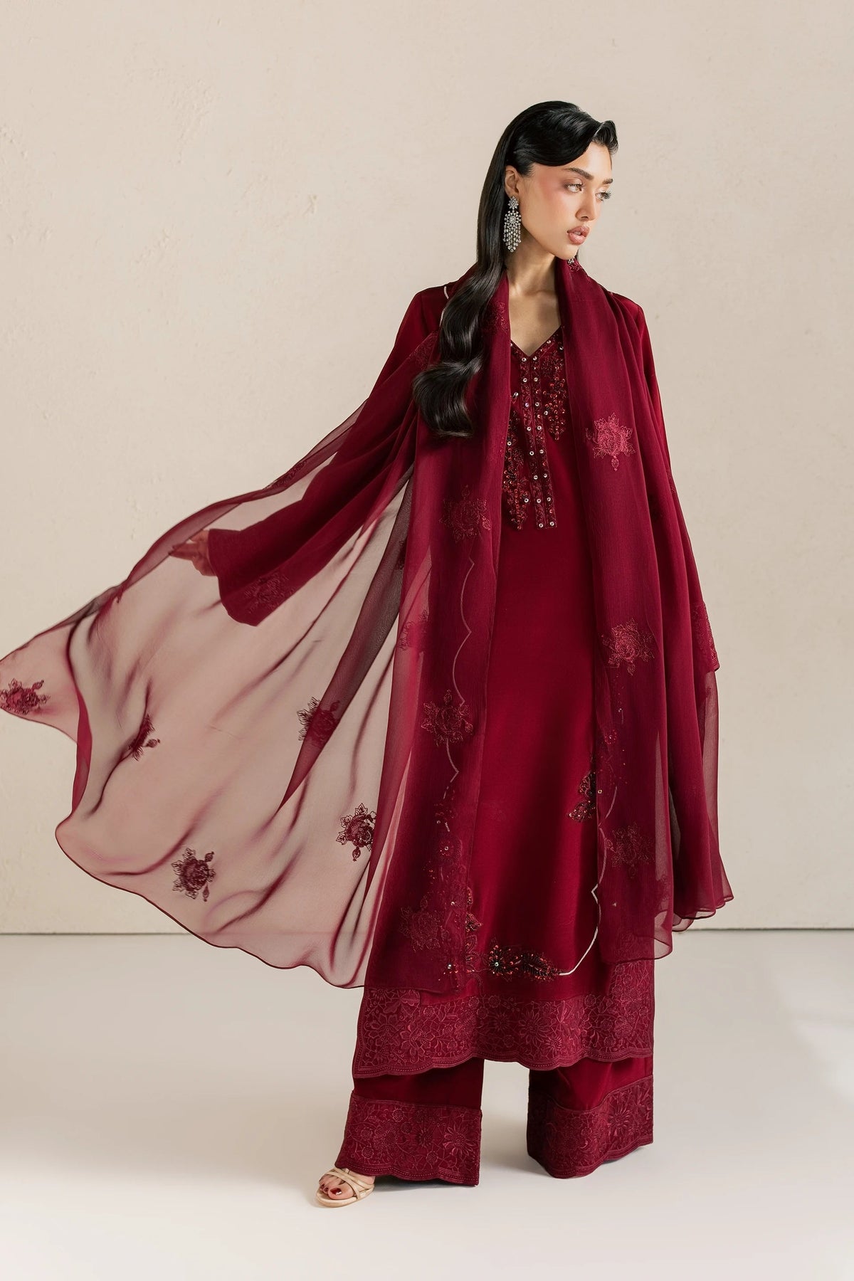 Vanya | Meraki Formals | FF-89 - Formal Dress - available at Maria Faisal in UK and USA.