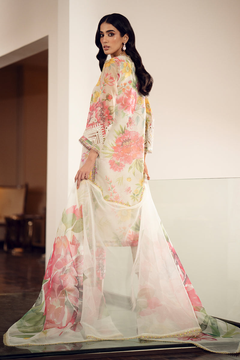 Baroque | Luxury Pret 24 | COTTON PATTI UF-510 - Designer Dress with Intricate embroidery and embellishments. Shop elegent wedding dress at Maria Faisal.