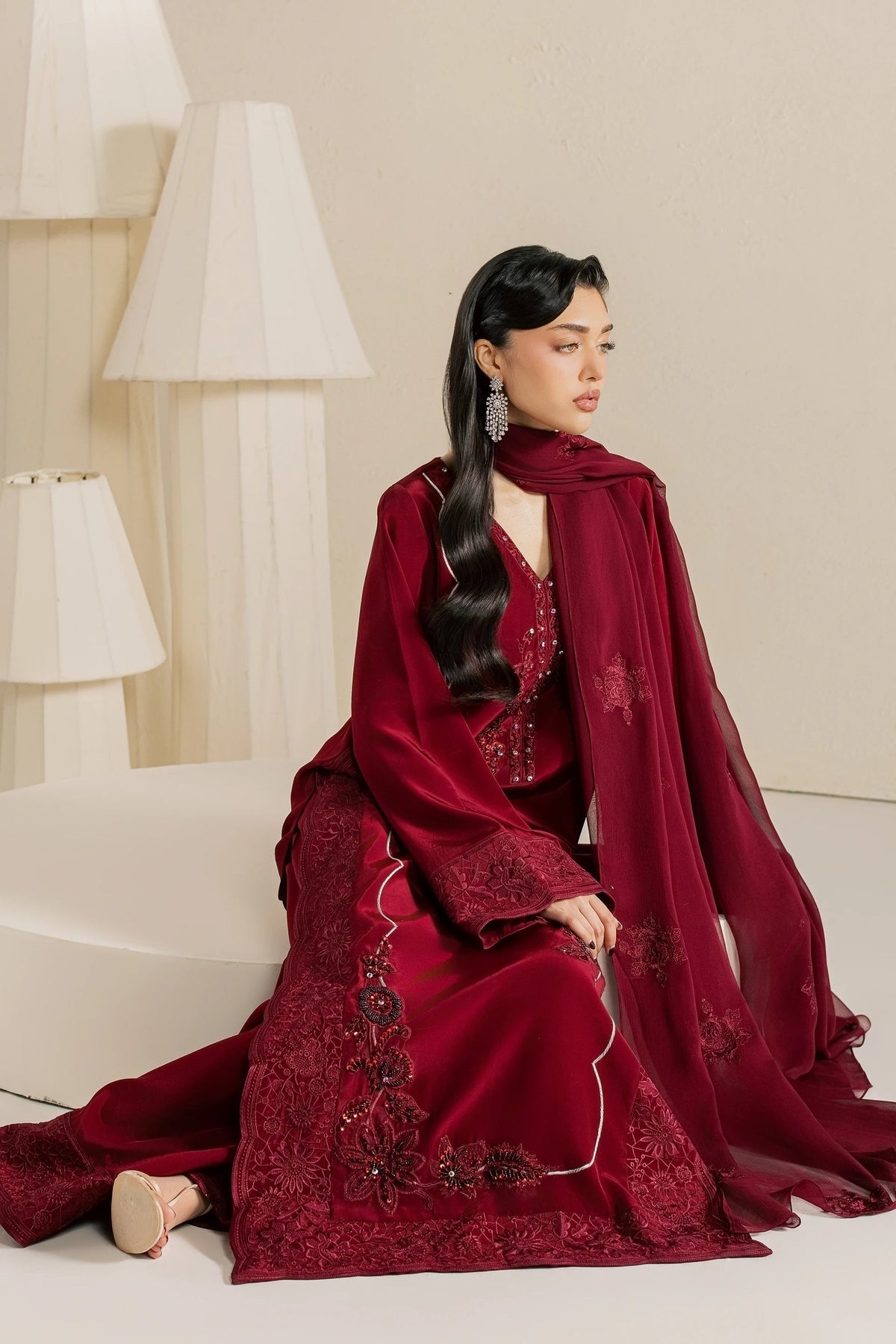Vanya | Meraki Formals | FF-89 - Formal Dress - available at Maria Faisal in UK and USA.