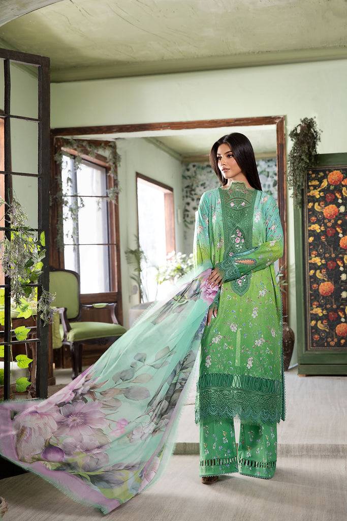 Sobia Nazir | Vital Lawn 25 | 8B by Maria Faisal - Registered Vendor of : Sobia Nazir - type : Ladies Clothes - 100% original wedding dresses
