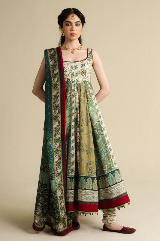 Zara Shahjahan | Anarkali 2025 | Saawan-D2 by Maria Faisal - Registered Vendor of : Zara Shahjahan - type : Ladies Clothes - 100% original wedding dresses