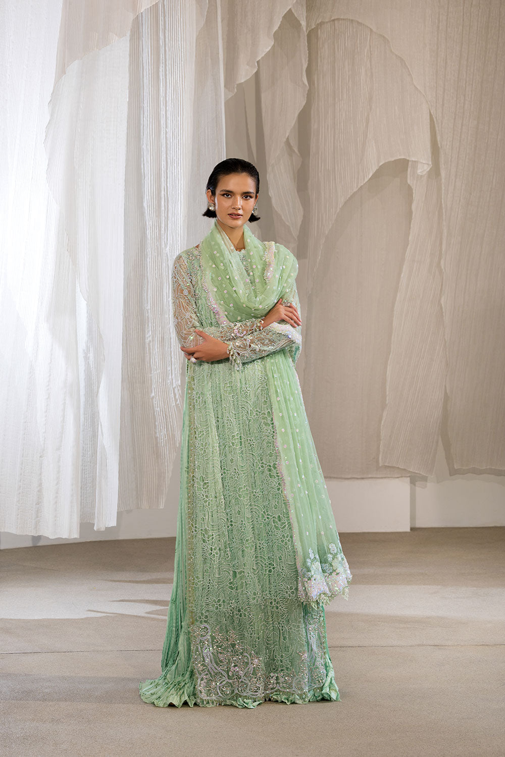 Sobia Nazir | Nur Festive 26 | Design 03 - Formal Dress - available at Maria Faisal in UK and USA.