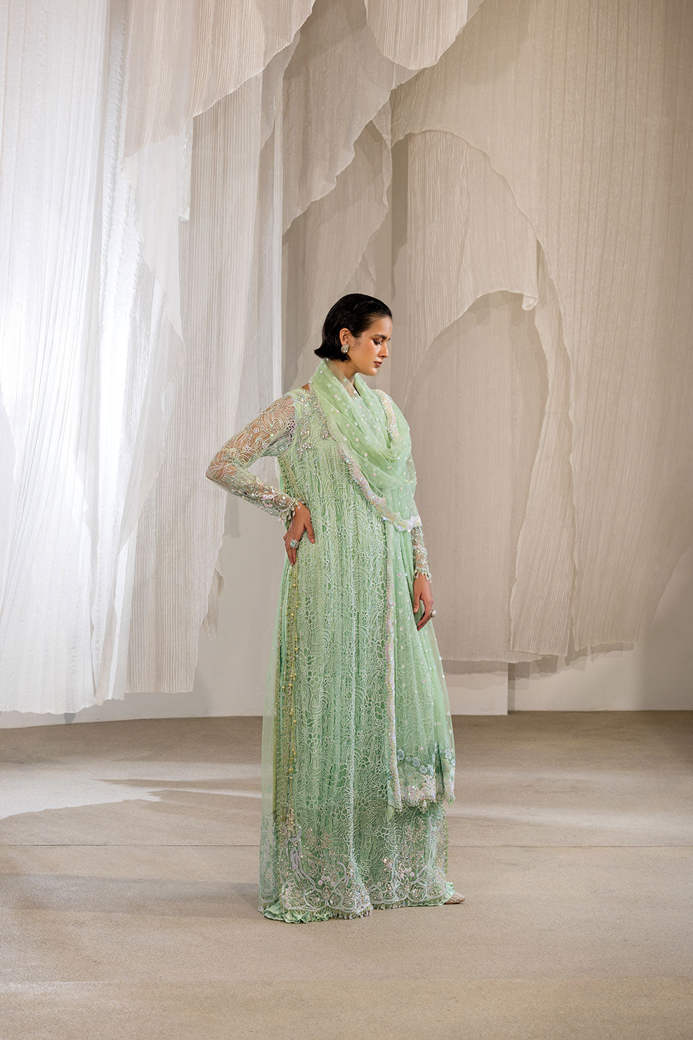Sobia Nazir | Nur Festive 26 | Design 03 - Formal Dress - available at Maria Faisal in UK and USA.