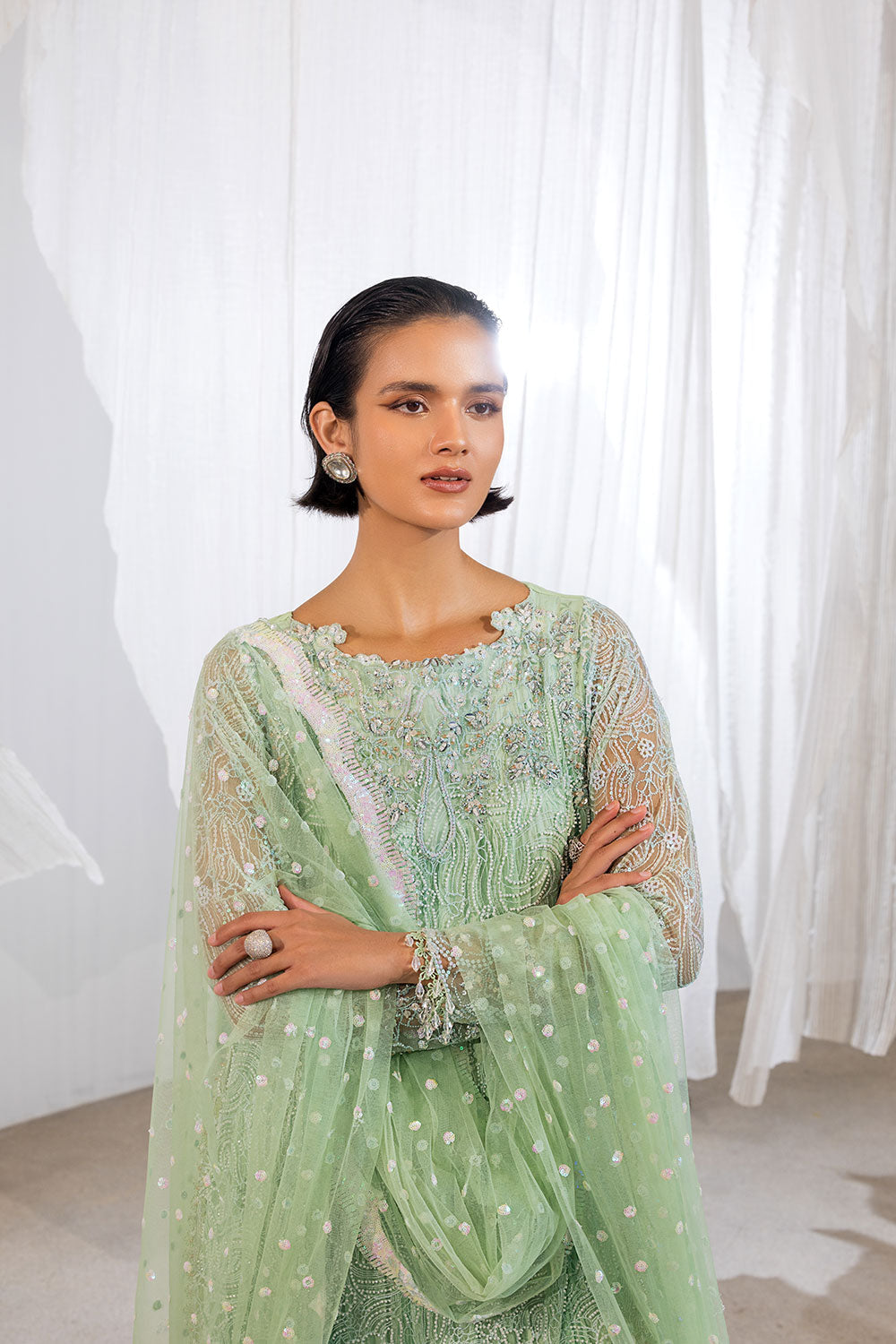Sobia Nazir | Nur Festive 26 | Design 03 - Formal Dress - available at Maria Faisal in UK and USA.