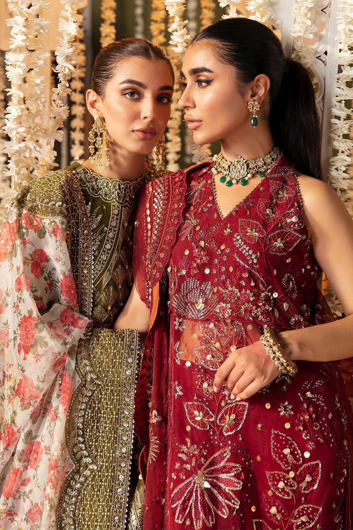 Nureh | Jhoomro Wedding Formals | NL-53 - MAHRO - Wedding Dress - Maria Faisal