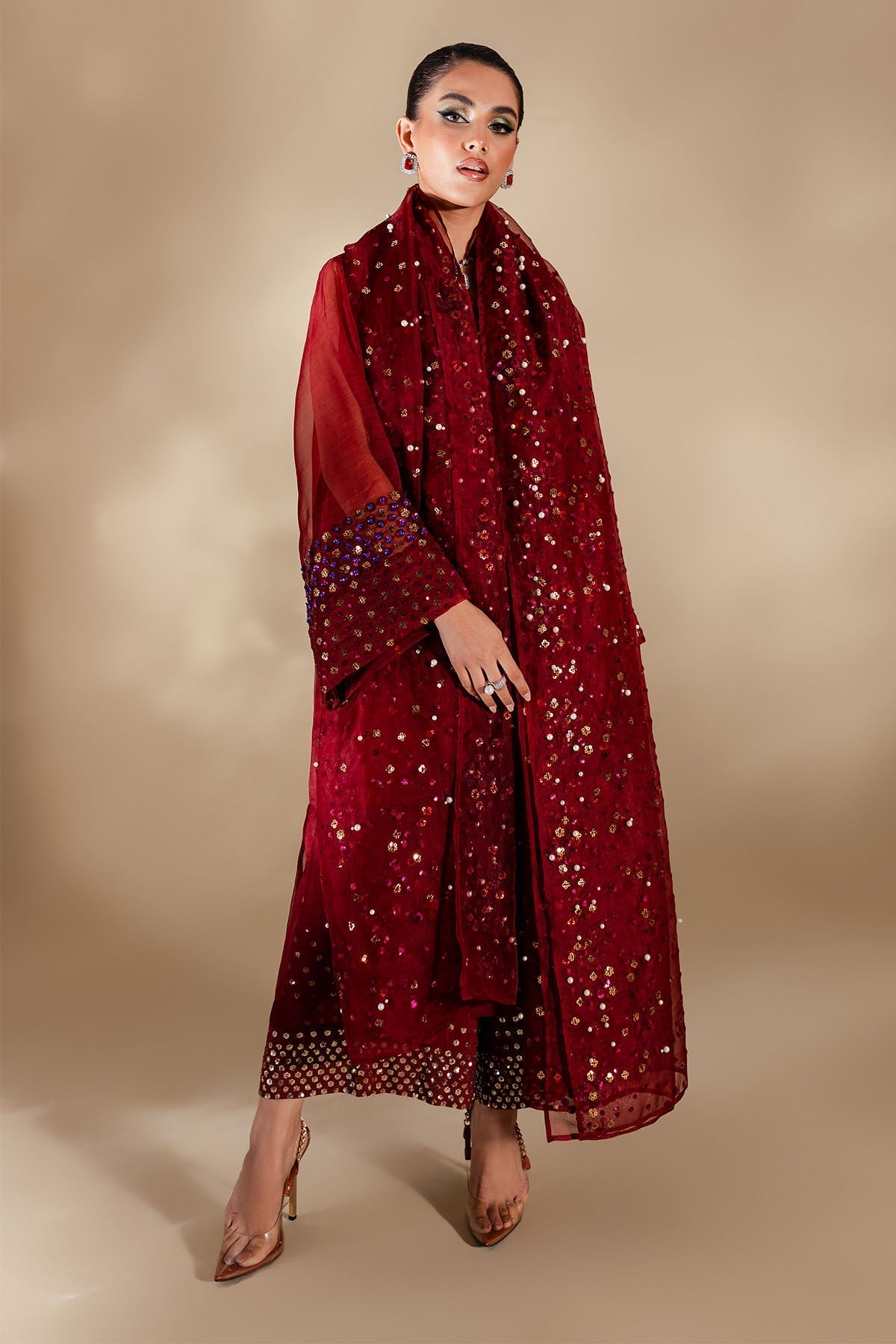 Nureh | Tiny Twinkles | LOVE STRUCK - Wedding Dress - Maria Faisal
